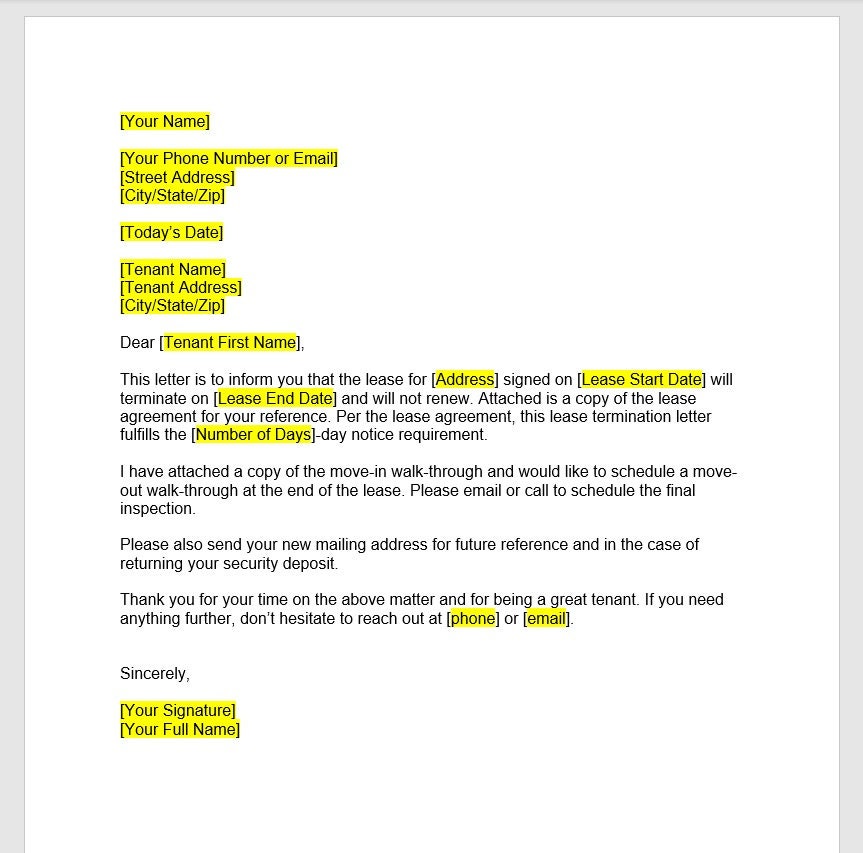 Landlord Lease Termination Letter Template Lease Termination Letter landlord-lease-termination-letter-template-lease-termination-letter