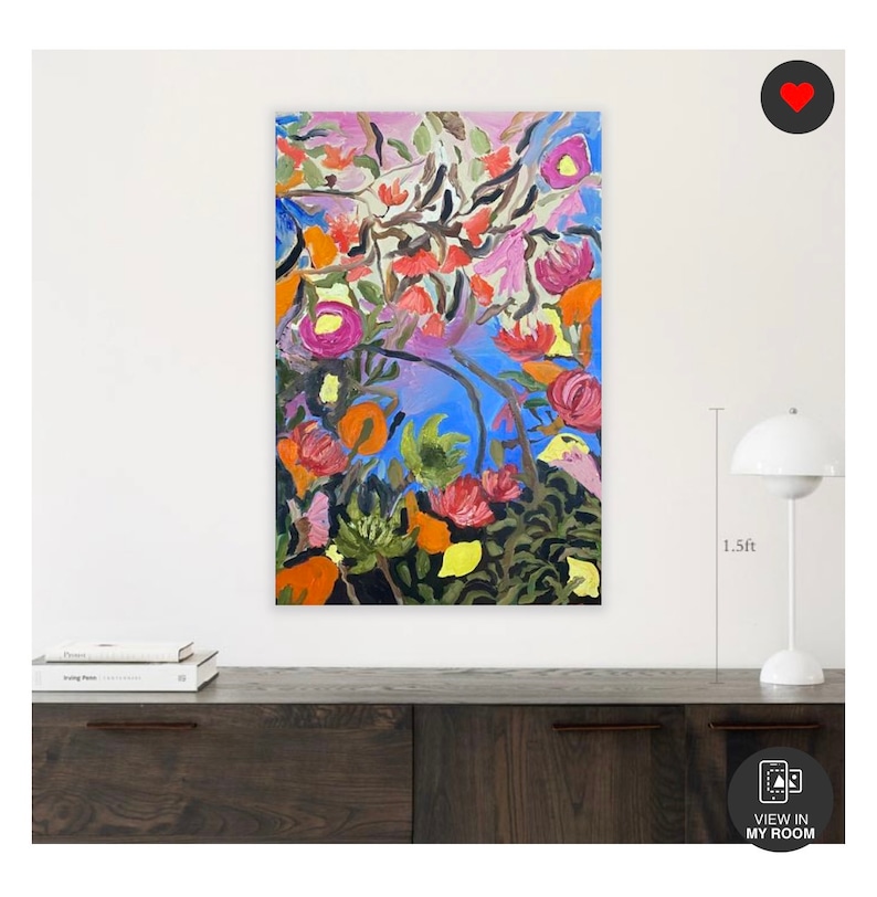 The meaning of existence Original oil painting on canvas Etsy