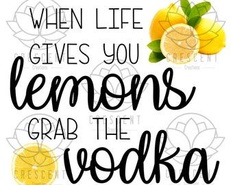 Wall Plaque Grab the Gin and Call The girls! When Life Hands you lemons