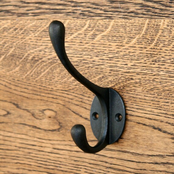 Small black coat hooks sales
