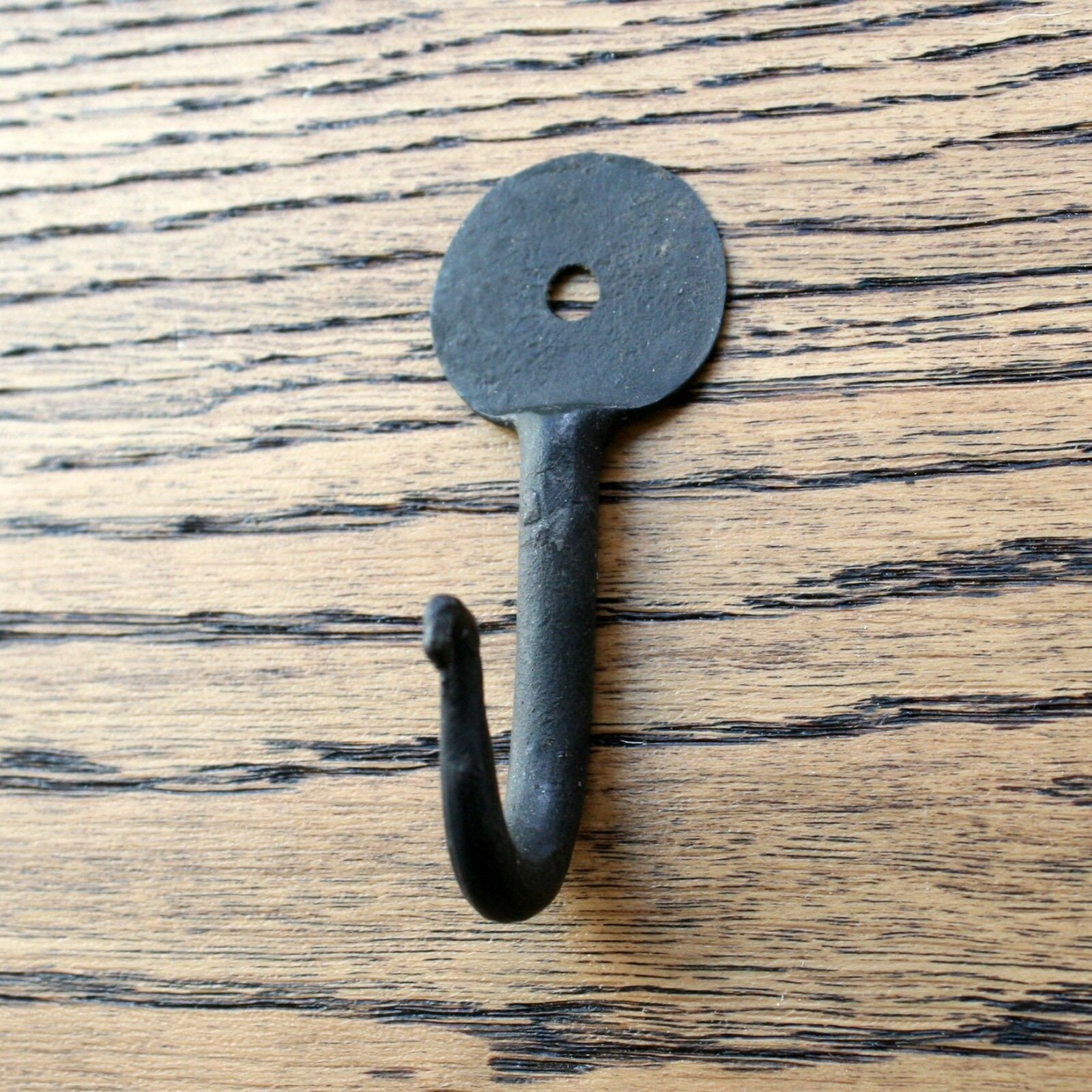 Vintage Tea towel Hook Cup hooks Hand Black Small Etsy