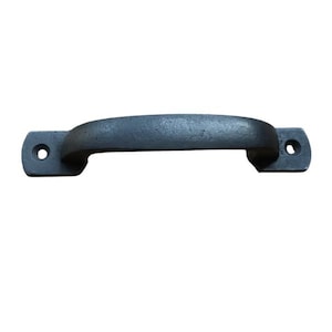 Cast Iron Bow Drawer Pull – Black Rustic Farmhouse Handle 5"