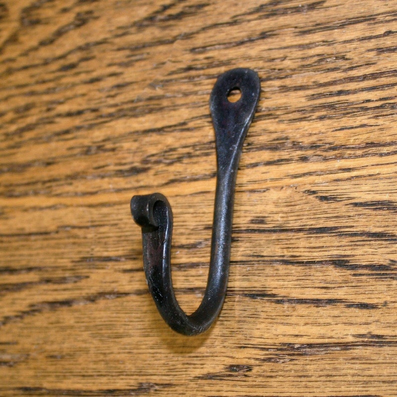 2 1/4 Inch Tea Towel Hook Kitchen Hook Black Cup Hook Handbag Etsy