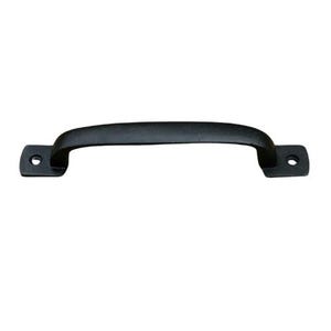 Cast Iron Black- Bow-Hand Finished Drawer Pull - Rustic- Farmhouse Style-vintage-cupboard- Door- Cabinet- Kitchen-Cottage-Door pull Handle