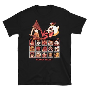 Pixel Horror Fighting Game Unisex T-Shirt