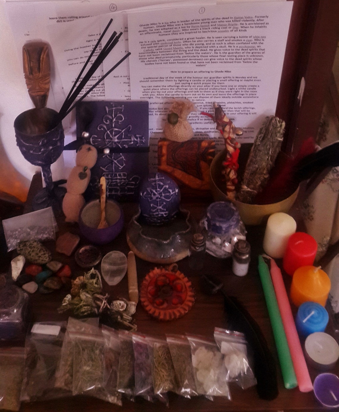 Voodoo starter Kit Complete Voodoo Kit Voodoo Magic Voodoo Etsy