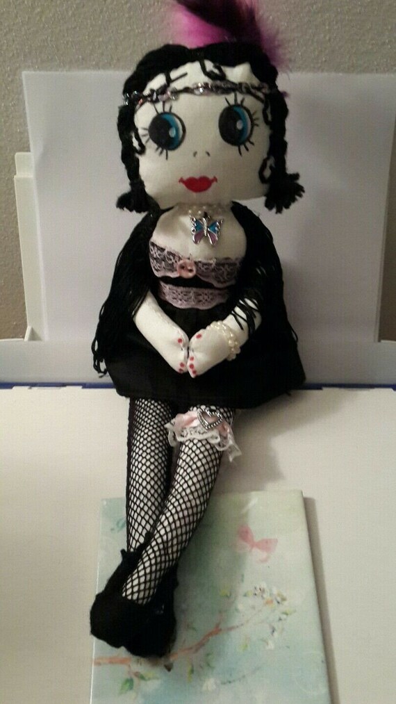 betty boop cloth doll