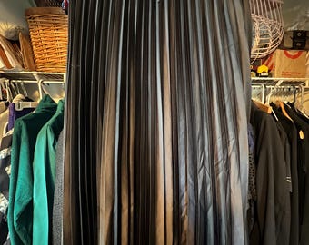 Black Pleated Skirt/Ellen Tracy, Large
