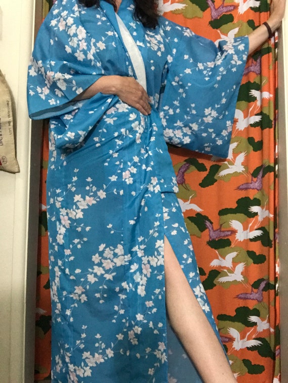 Vintage Sheer Kimono - image 3