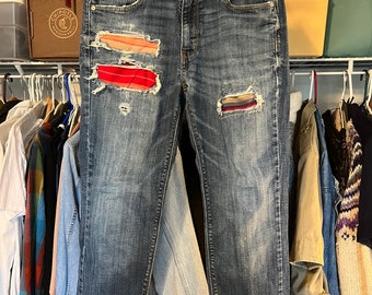 Levi's avec patchs