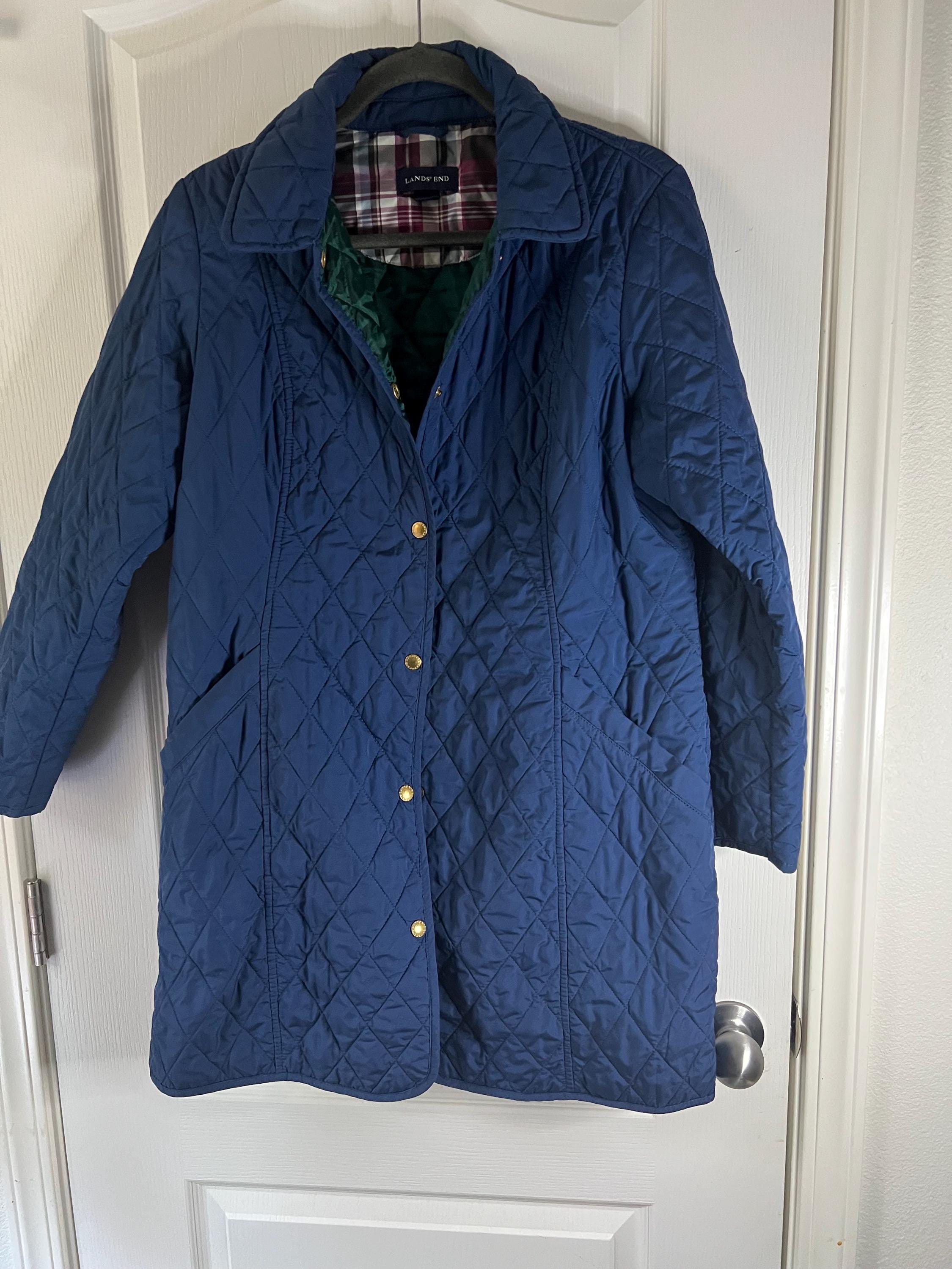 Vintage Lands End Jacket - Etsy