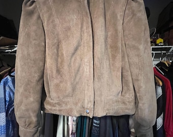 Chaqueta de ante de los años 70 XS