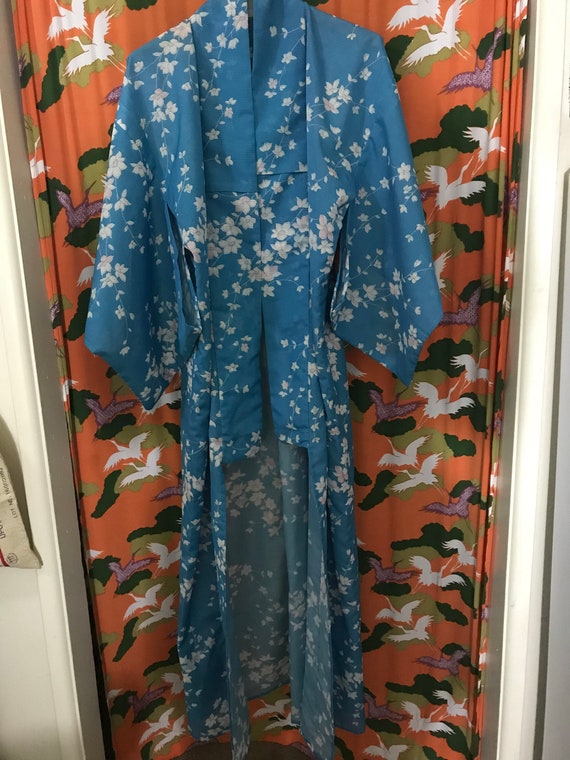 Vintage Sheer Kimono - image 6