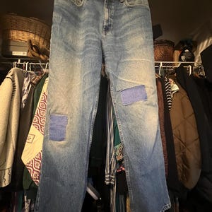 Patched Jeans 38x32