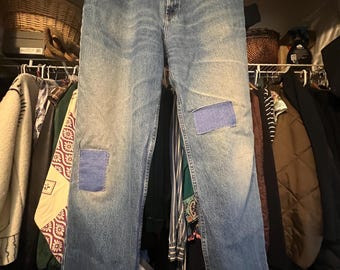 Patched Jeans 38x32