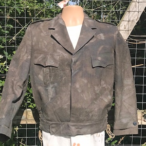 Chemically Stained German Army Mountain Troops Jacket - 38&quot; / 98cm/ M Chest