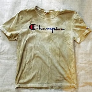 Maglietta campione in difficoltà - Zombie grunge post-apocalittico in terre desolate - M / 38&quot;