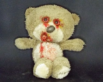 Small Bighead The Bear - Horror Gore Plush Toy