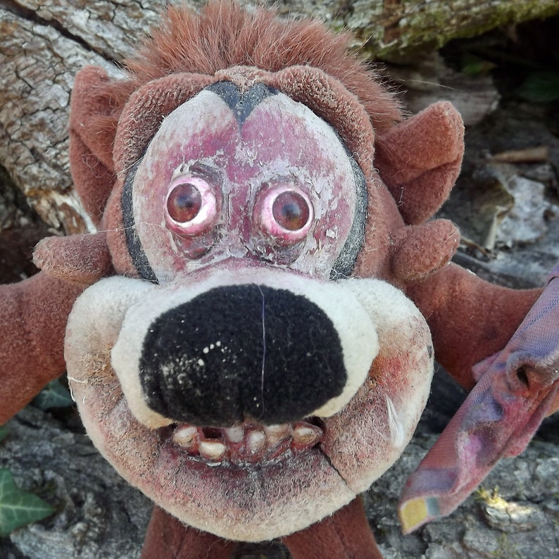 Fallout Dystopia Postapocalypse Mad Max LARP Wasteland Taz Tasmanian Devil Horror Bear Soft Toy