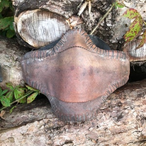 Dystopian Leather Face Mask