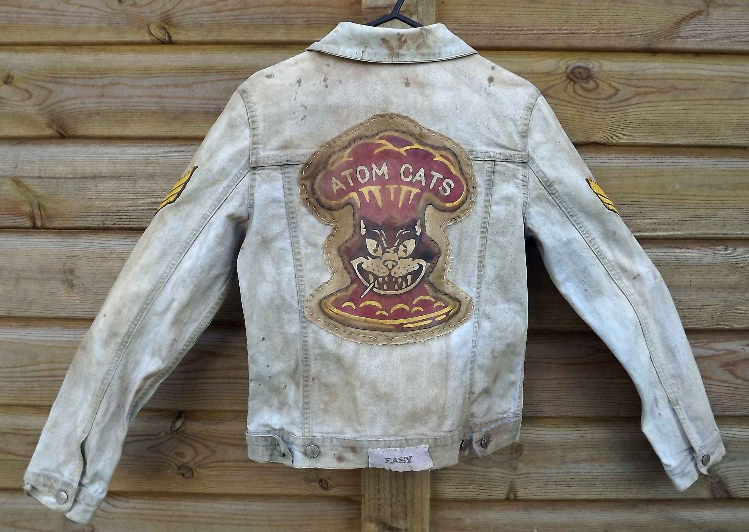 Image of Atom Cats Denim Jacket - Size