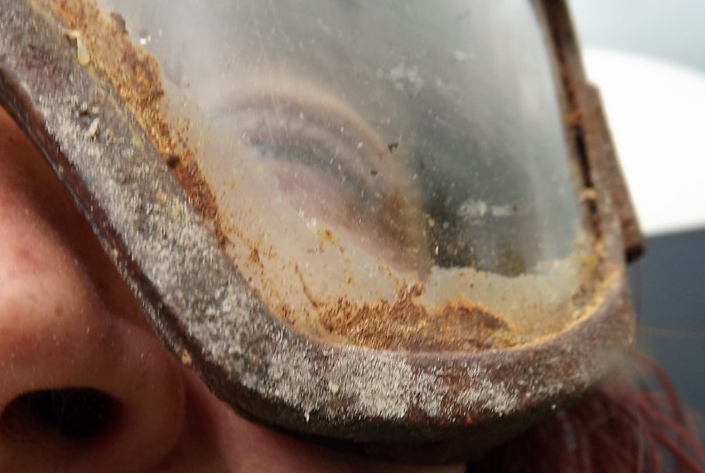 Postapocalyptic Distressed Goggles