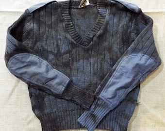 Ladies Distressed Jumper Sweater - British /  RAF - 86cm / 34" Chest / Small - E003