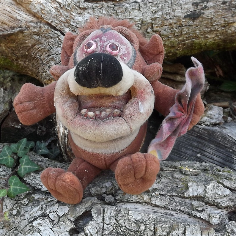 Fallout Dystopia Postapocalypse Mad Max LARP Wasteland Taz Tasmanian Devil Horror Bear Soft Toy