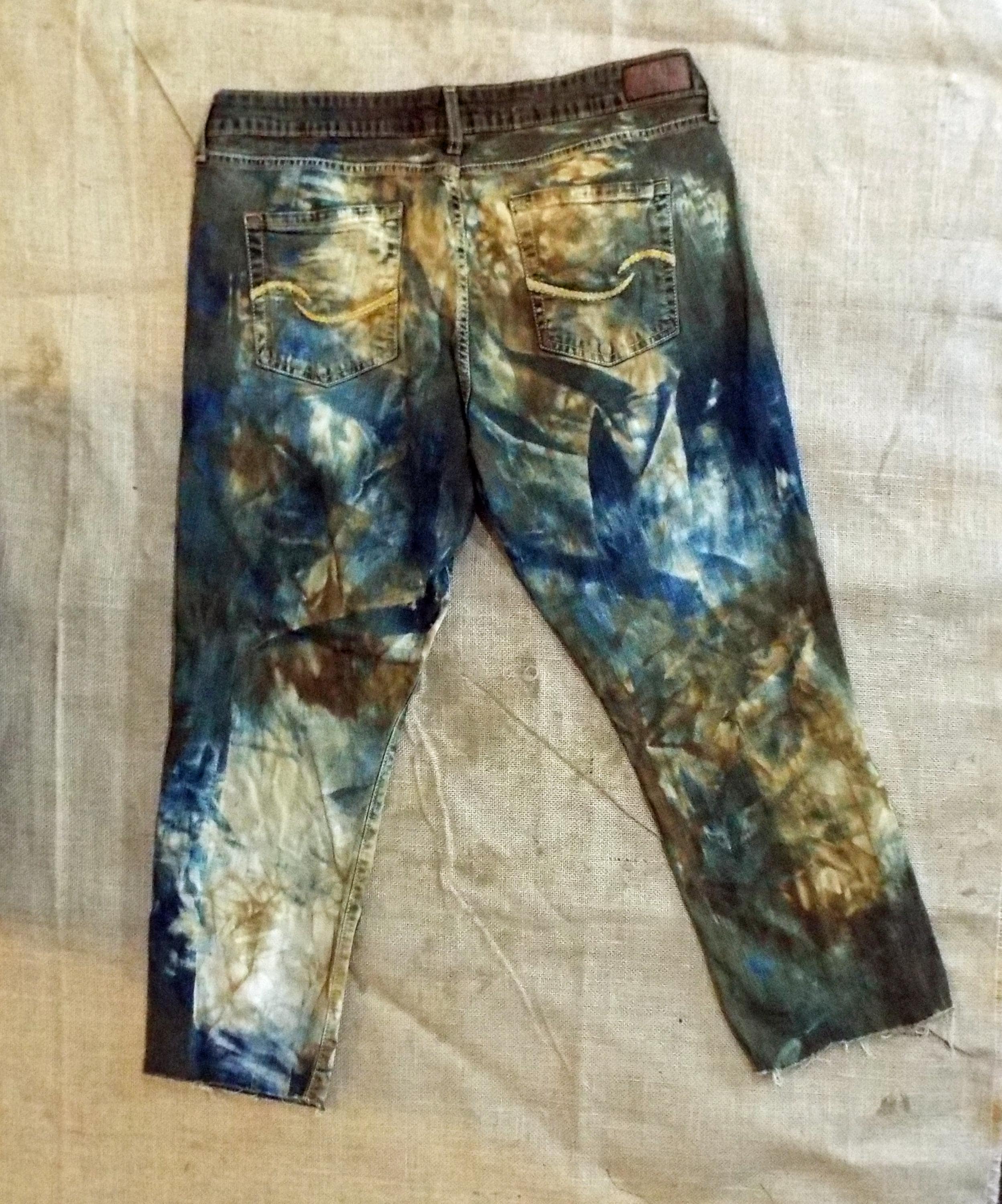 Levi's Acid Wash Cut off Jeans: Distressed Denim (35x26) - Etsy