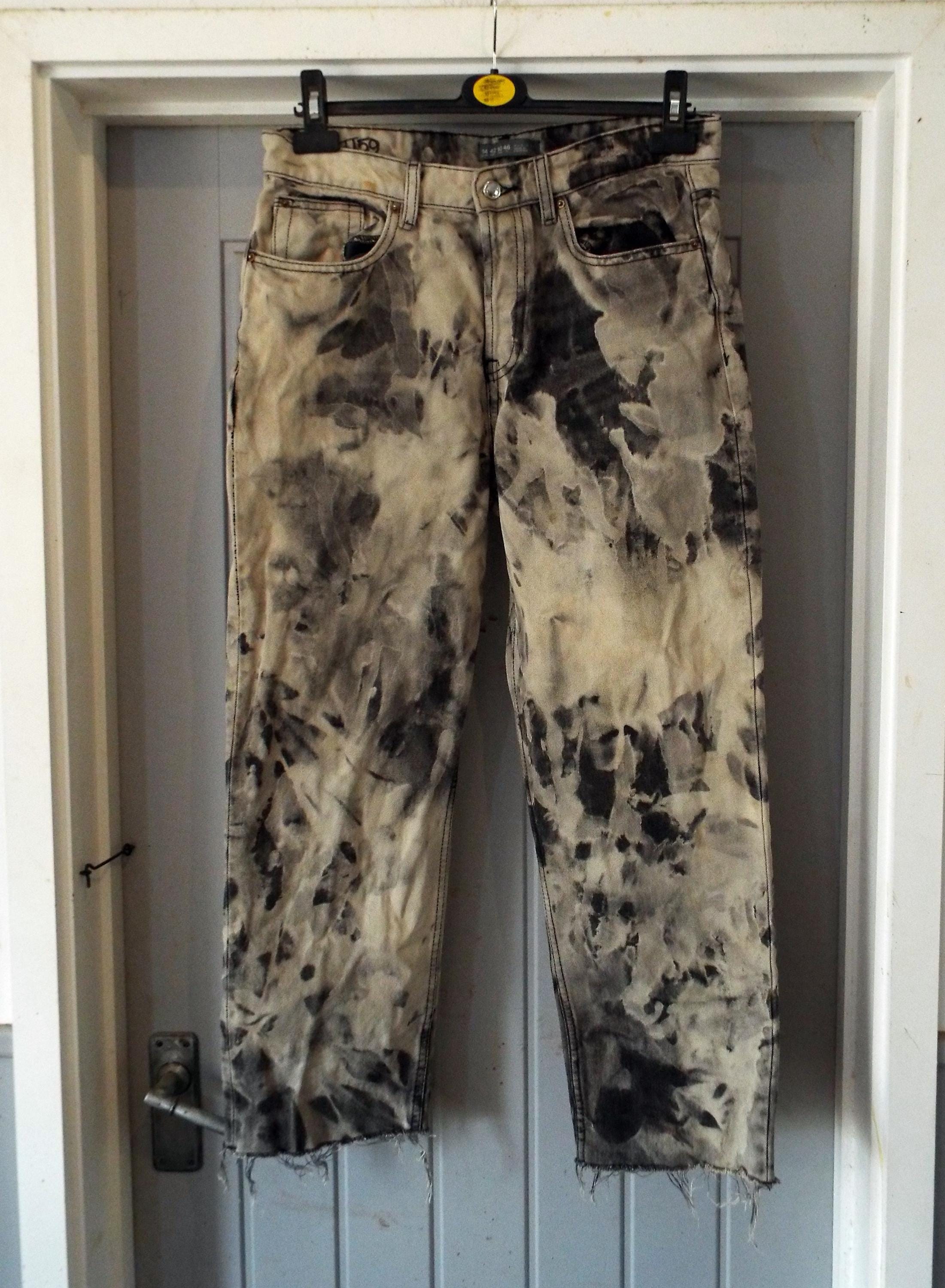 Bleach Dye Jeans UK