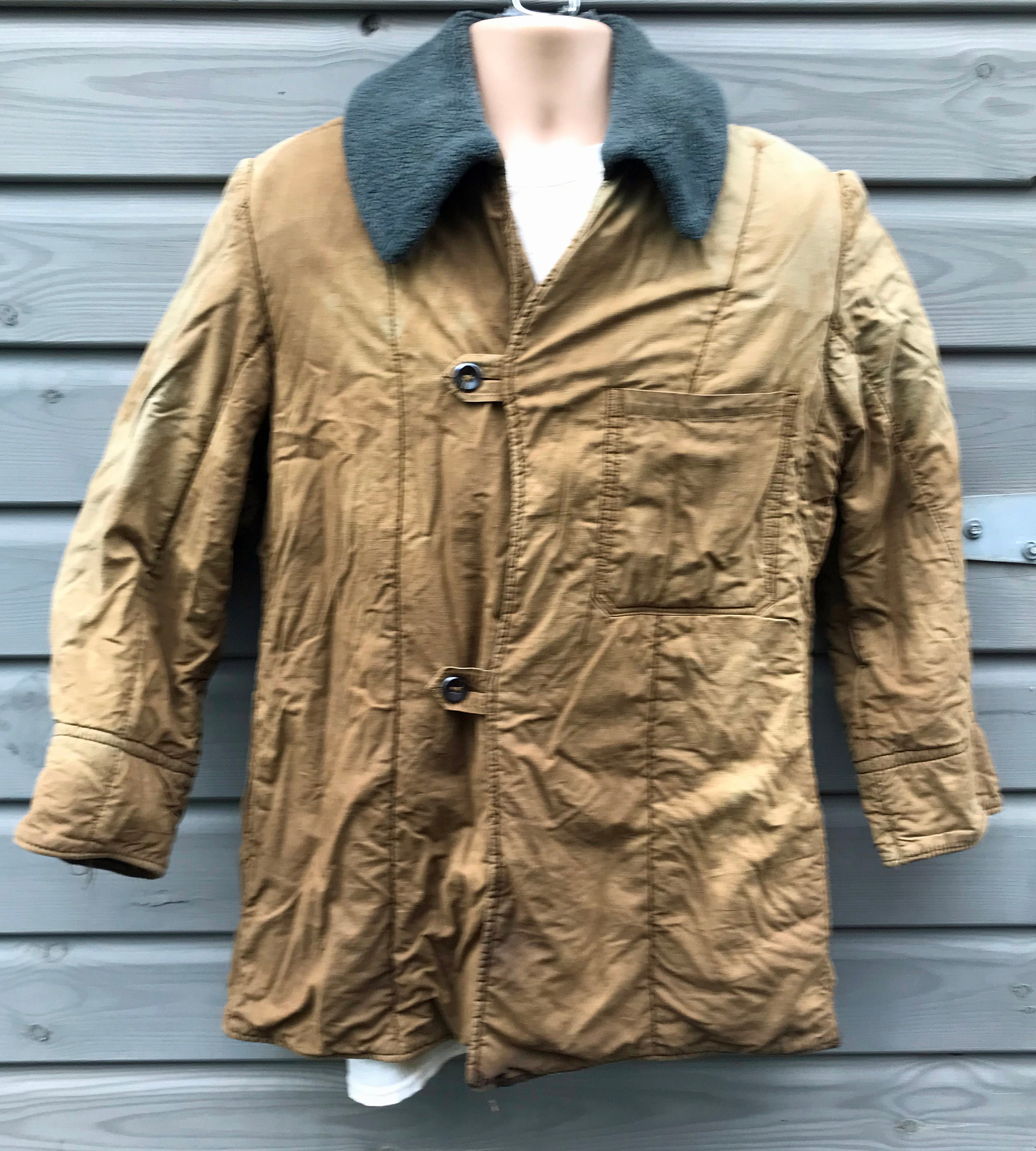 Soviet Padded Jacket - Etsy UK