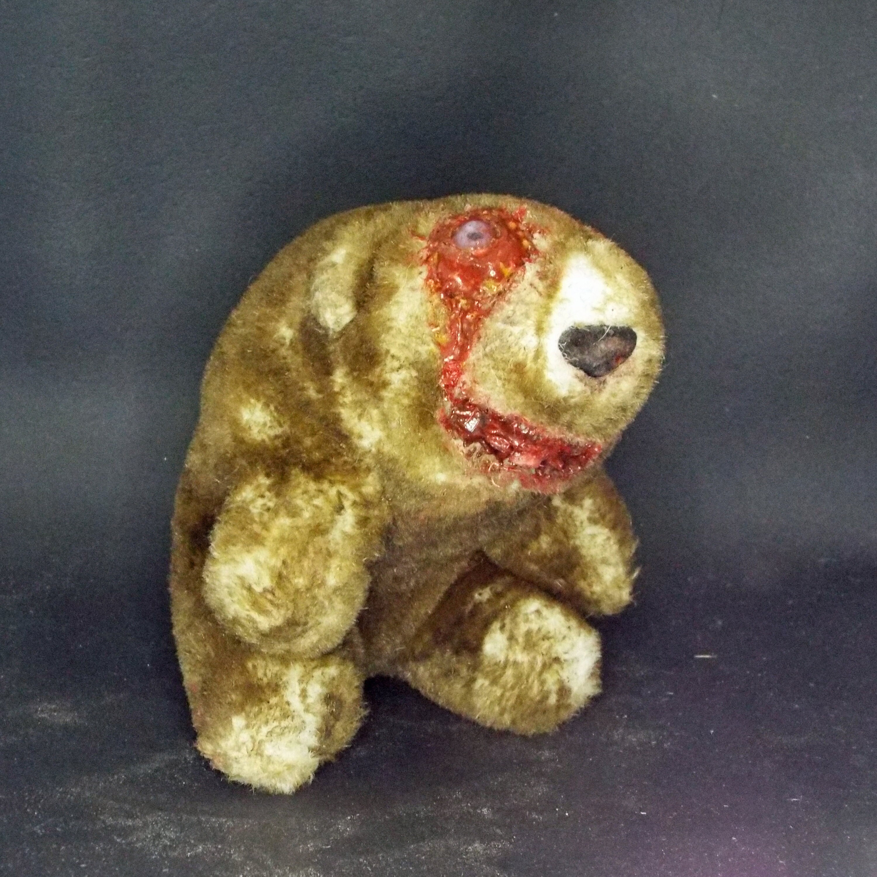 Horror Polar Bear Soft Toy, Wasteland, Mad Max, Postapocalypse