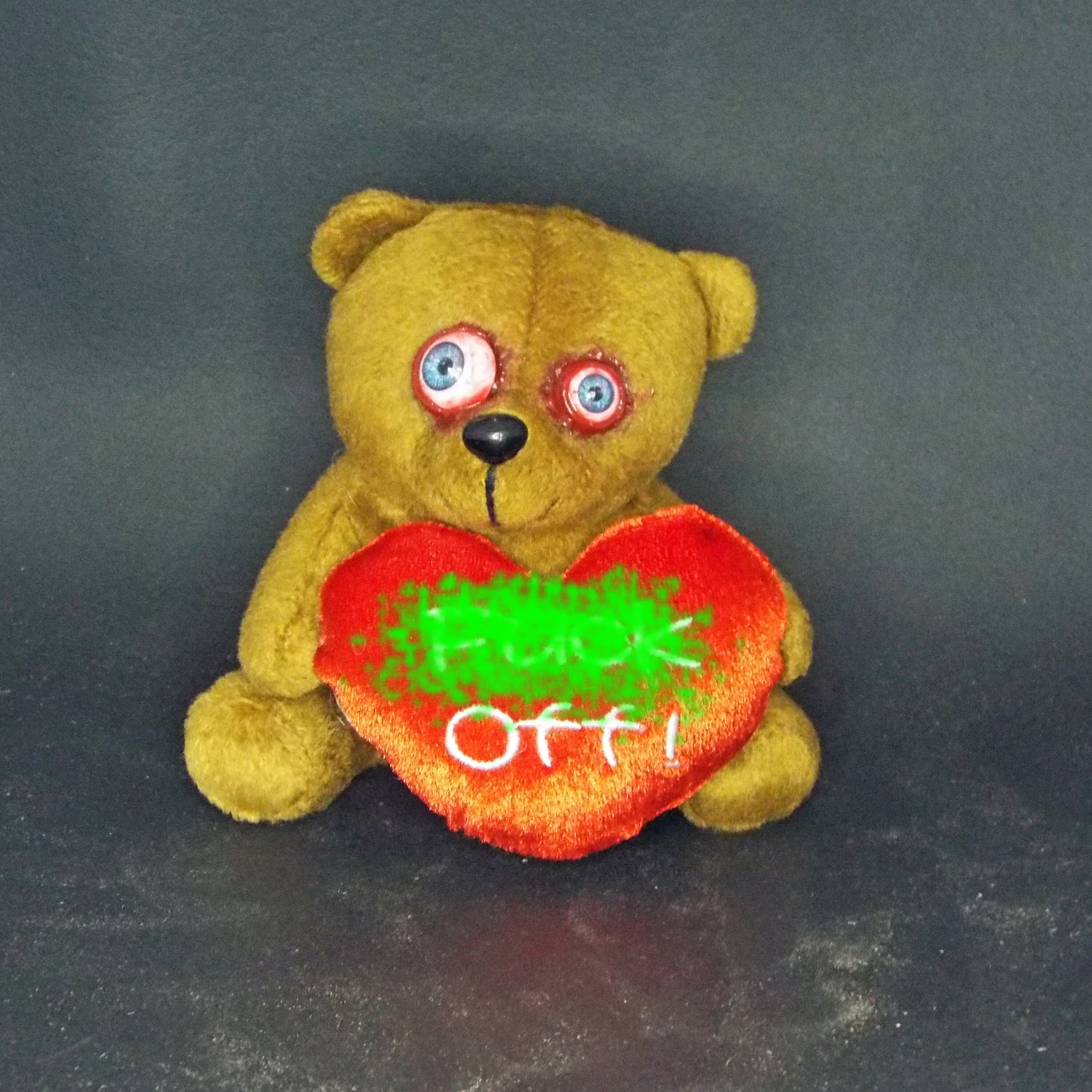 MATURE - F**k off Bear - Rude Horror Gore Plush Toy - Etsy