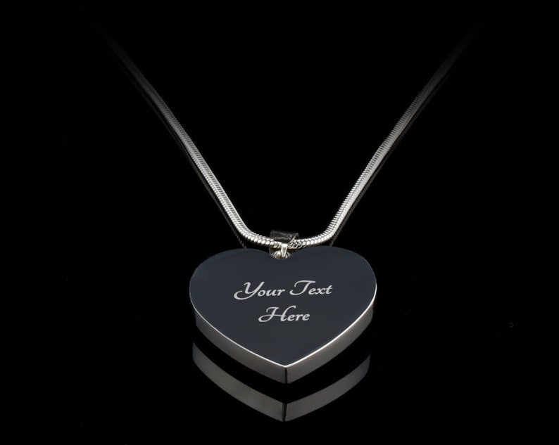 Mothers Day Personalized Luxury Necklace \u2013 Engraved SilverGold Plated \u2013 Heart Pendant decor Gift Ideas \u2013 For Her \u2013 Him