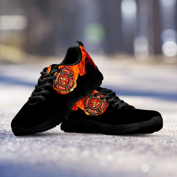 Firefighter Collector Running Shoes Sneakers Trainers Kids, ladies & Men's sizes NIKE ROSHE RUN LADIES PRINT TRAINERS SIZE 5.5 uk £7.00