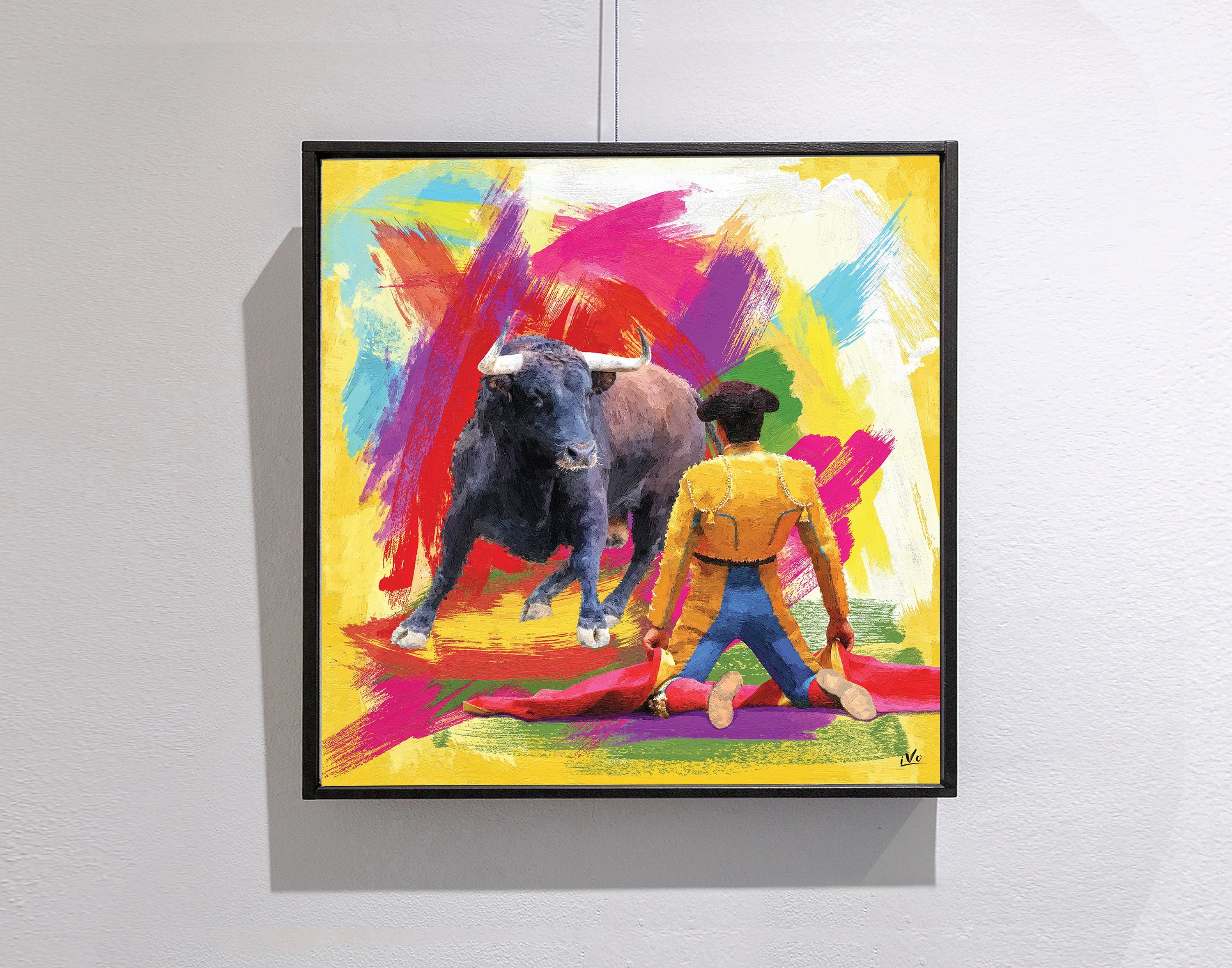 Matador Bullfighter Painting, Toreador Bull Fighting Print, Large Abstract Canvas Print, Home Decor, Abstract Art, Contemporary Art, - Etsy Matador Bullfighter Painting, Toreador Bull Fighting Print, Large Abstract Canvas Print, Home Decor, Abstract Art, Contemporary Art, - Etsy