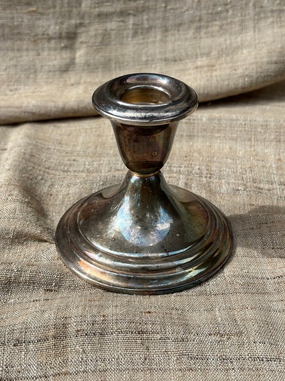 Vintage Gorham Silver Candlestick Holder- Sterling Silver