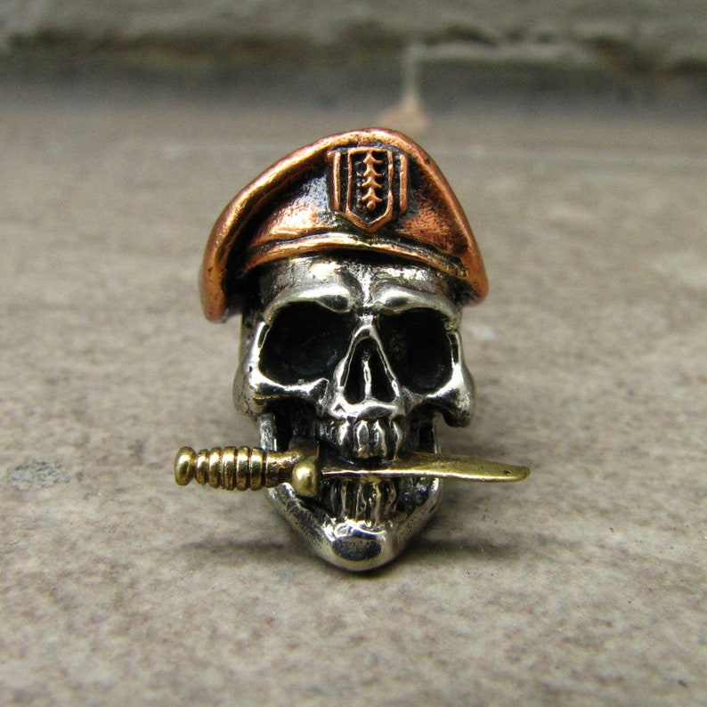 Commando Brass /& Copper Bead for Paracord Bracelet and Lanyard