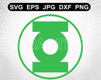 Download Green Lantern Logo Etsy