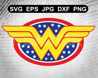 Wonder Woman Svg Etsy