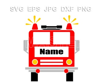 Free Fire Truck Svg Free Download SVG PNG EPS DXF File