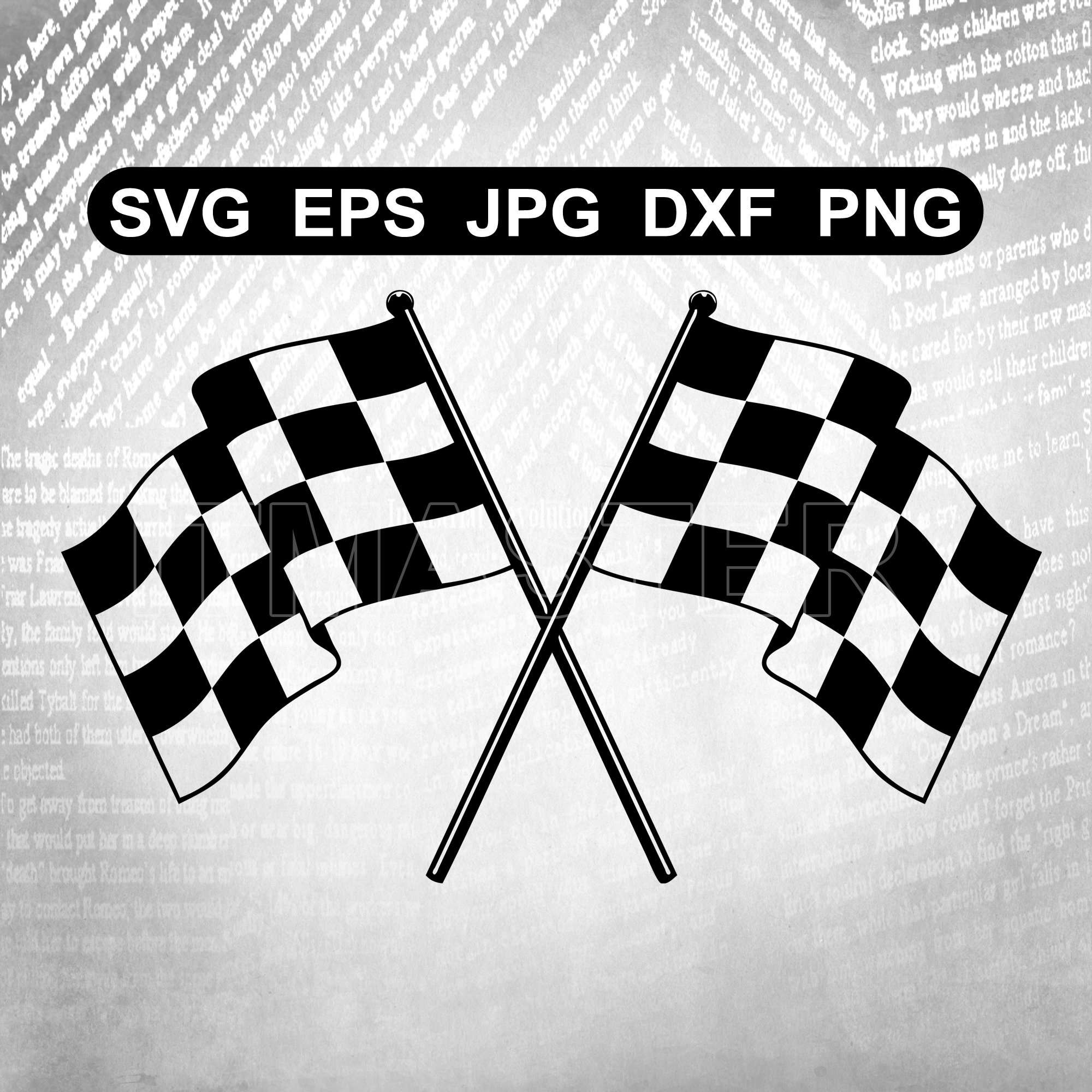 Checkered Flag Svg File Checker Flag Svg Racing Svg | Images and Photos ...