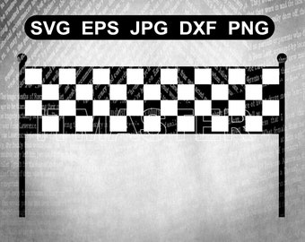Finnish line Racing Flag Svg NASCAR layered Flag Checkered Flag Svg , Dxf , Png , Eps Cut File Download digital Silhouette Cricut File Race