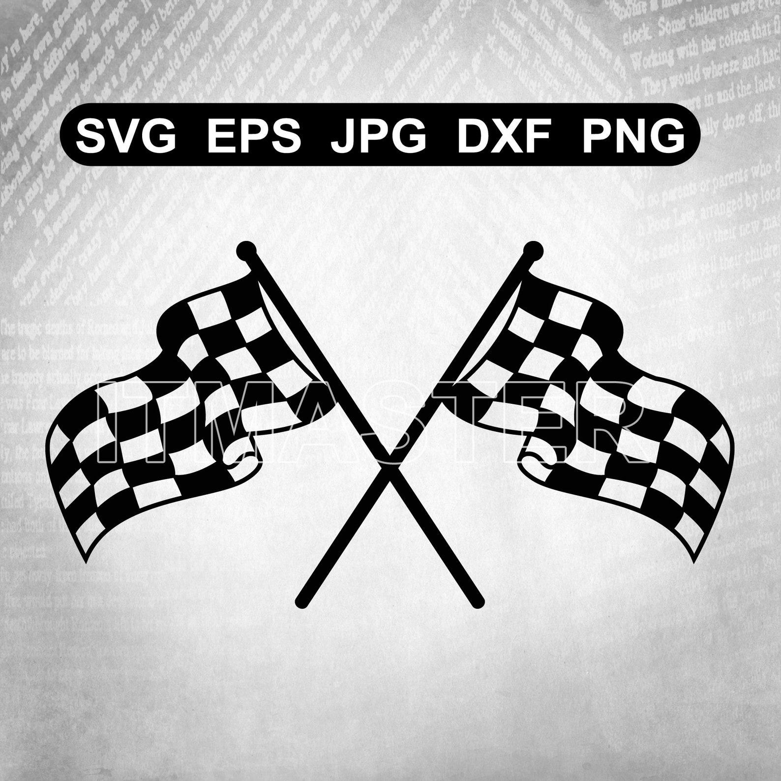 Crossed Racing Flag Nascar Flag Svg, Checkered Flag Svg ,dxf,png,eps ...