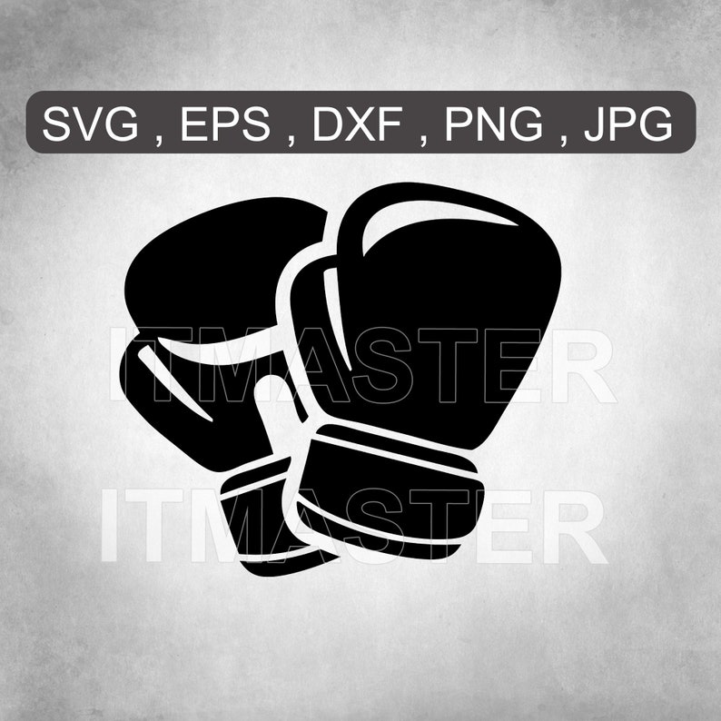 Download Boxing Gloves Sports Mma Glove Svg Dxf Jpg Png Eps Cut | Etsy