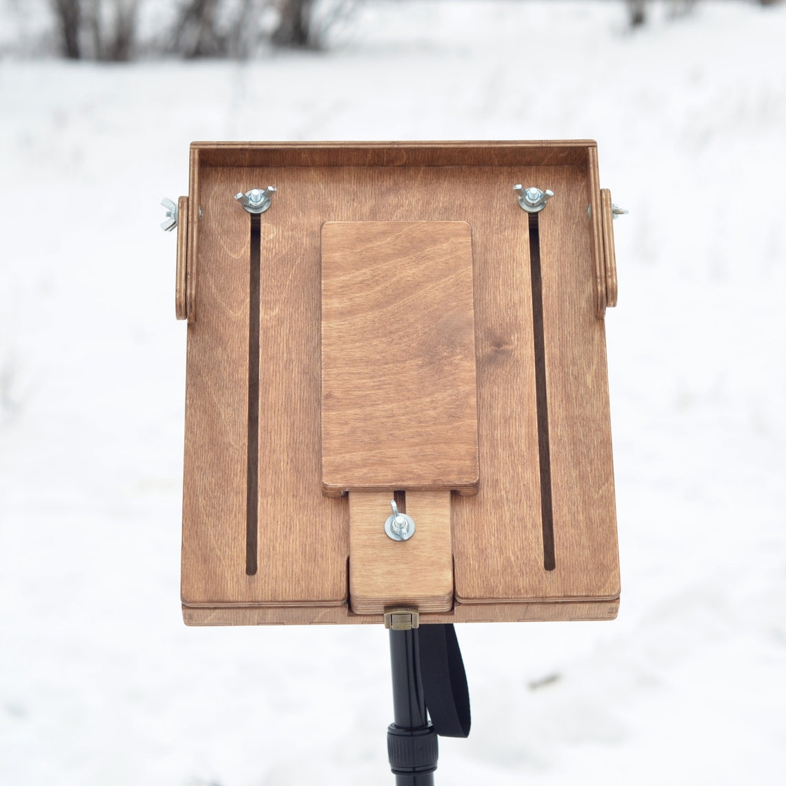 Camera tripod easel for 4 mm panels birch plywood plein air Etsy
