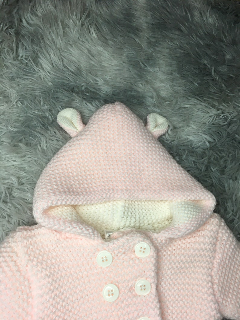 Knitted Pram Coat