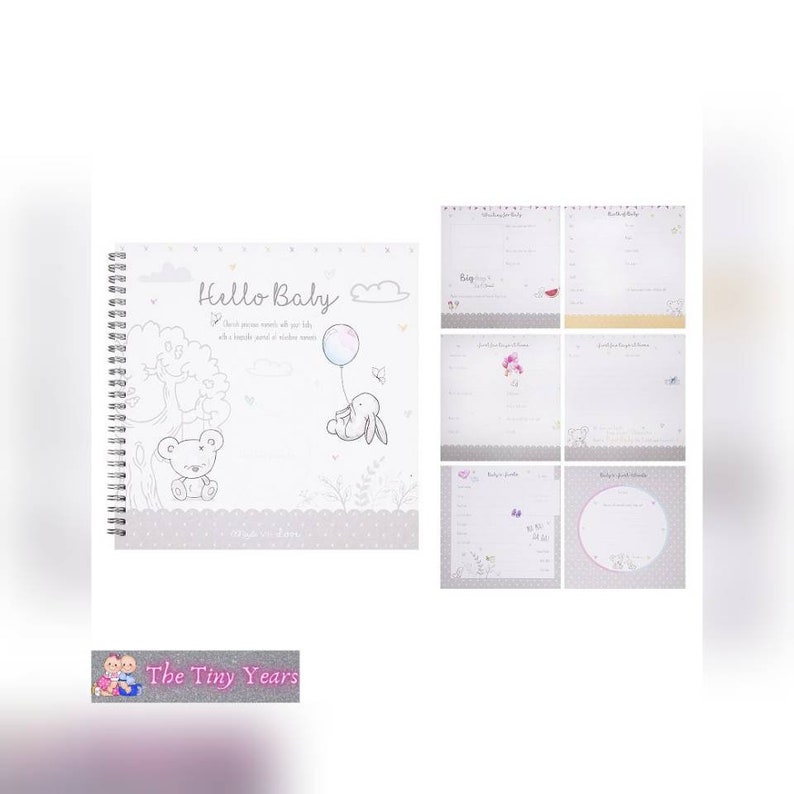 Baby record book Etsy