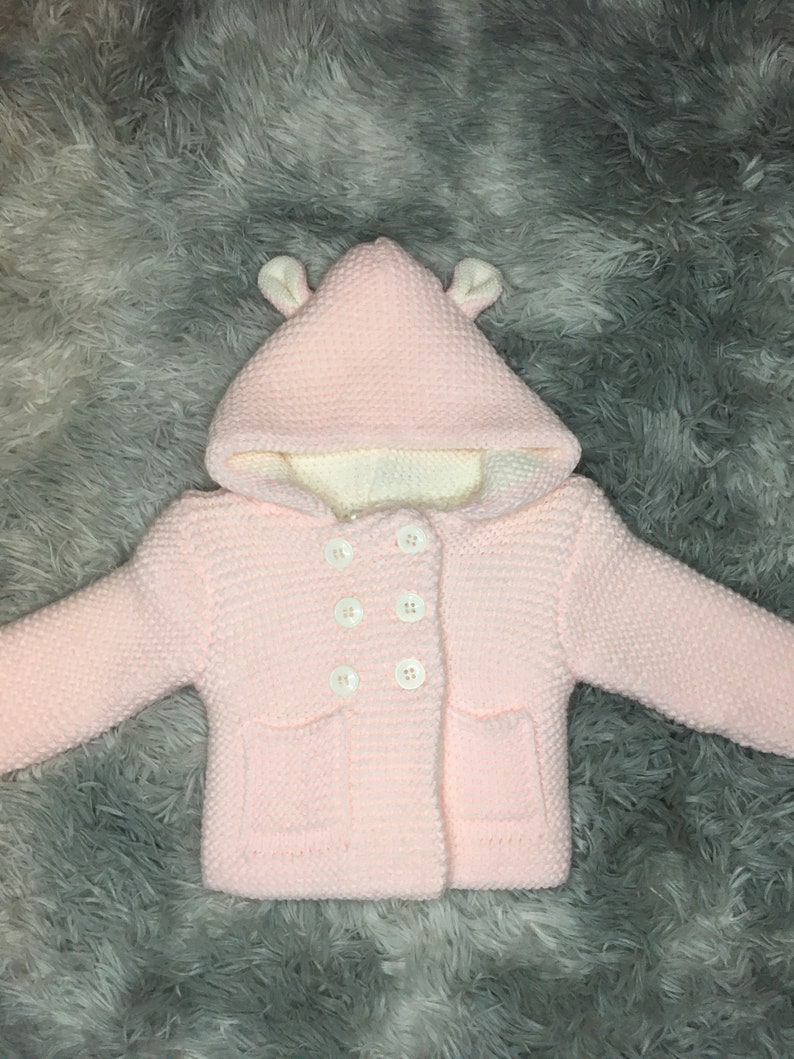 Knitted Pram Coat