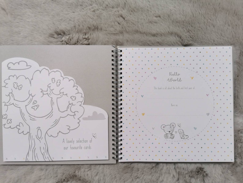 Baby record book Etsy